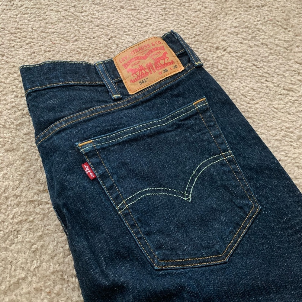 Dark Wash Never Worn Levi Jeans